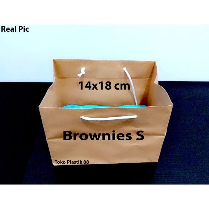 

Paperbag Coklat Polos Size Brownies Small (14 x 18 cm)