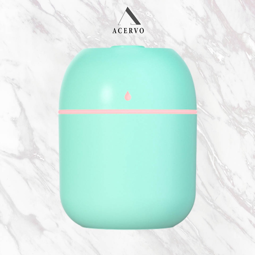 Air Aroma Mini Diffuser Humidifier Aromatherapy Purifier 220 ML-Mint Green