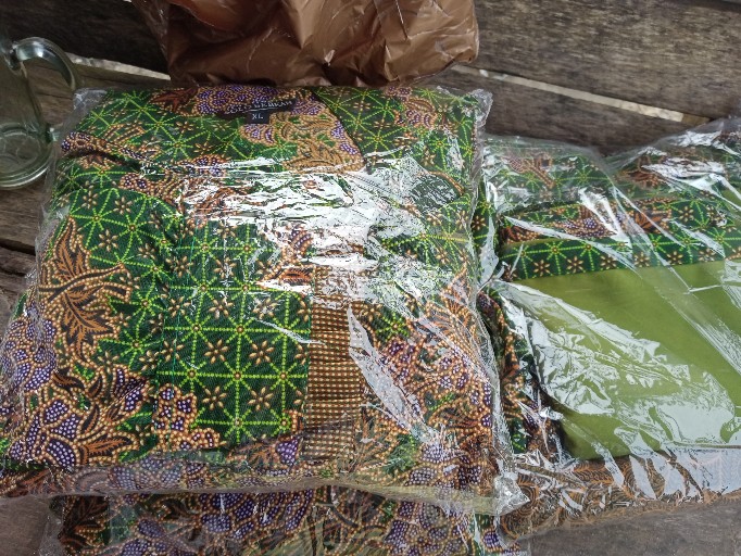 Gamis Pengaosan Fashion Wanita Gamis Batik Modern Dress Batik Modern Batik Kombinasi Batik Solo Svj