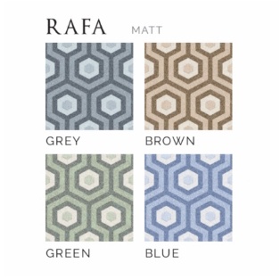RAFA EMBOSSED MATT UK.25X25 DINDING LANTAI KERAMIK ASIA TILE