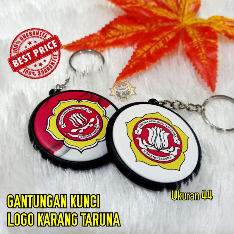 GANTUNGAN KUNCI LOGO KARANG TARUNA - BULAT