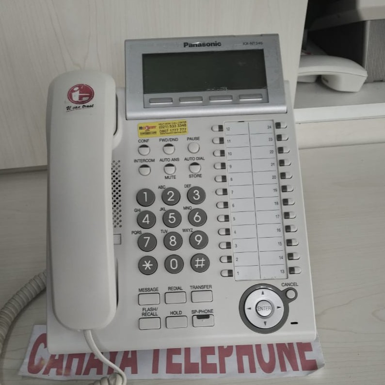 Panasonic KX NT346 IP Phone - Putih Second