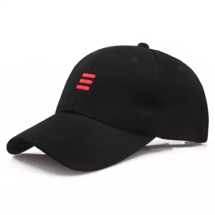 Topi Baseball Logo Strip Terbaru Pria dan Wanita