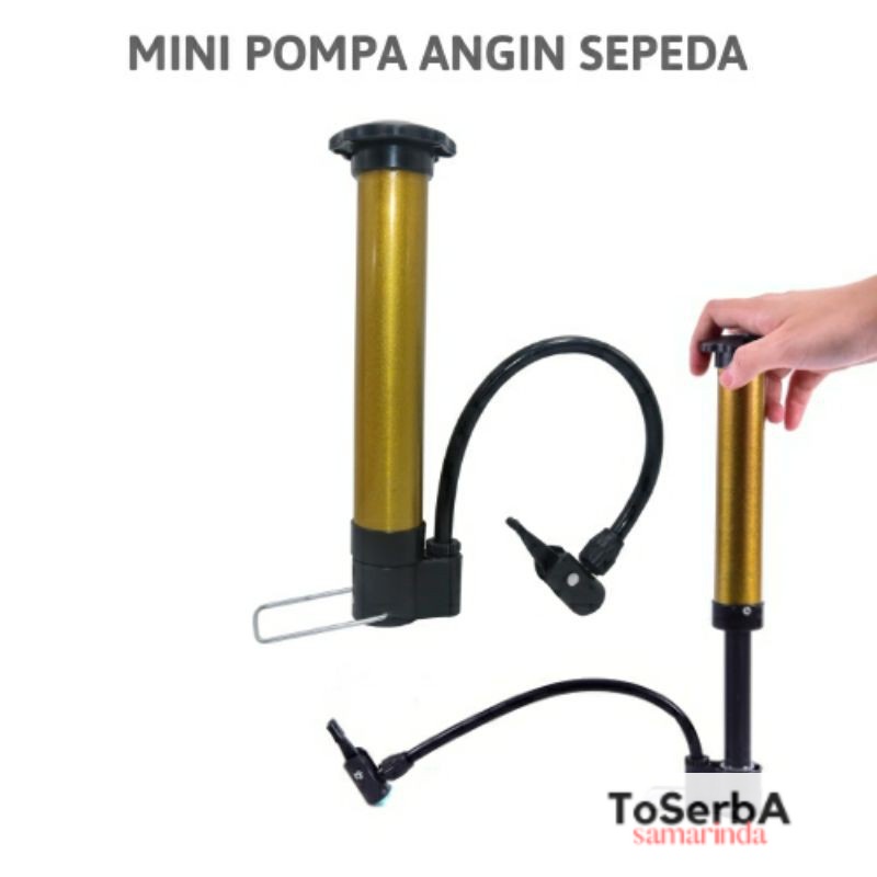 POMPA BAN SEPEDA Mini Portable / Pompa Sepeda Portable Multifungsi Samarinda