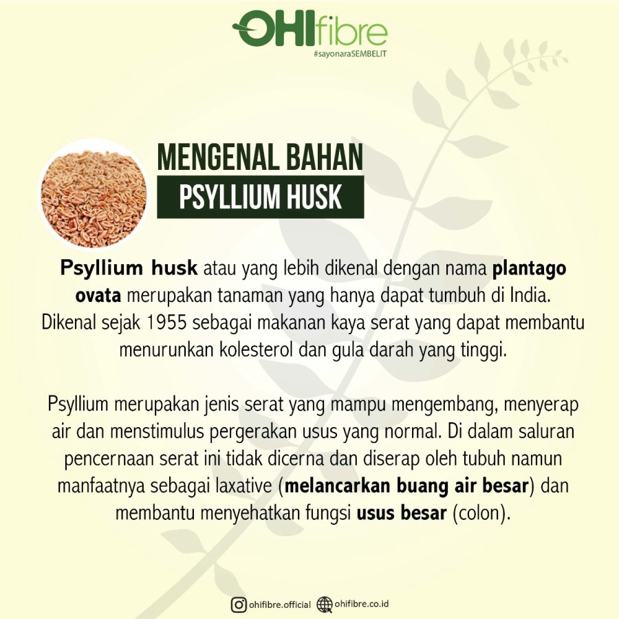 OHIFIBRE MIXBERRY (MINUMAN KAYA SERAT DENGAN BANYAK MANFAAT) BPOM BOX