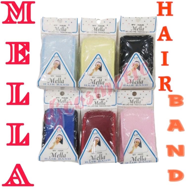 Mella Hair Band Facial | Bando | Bandana Untuk Facial