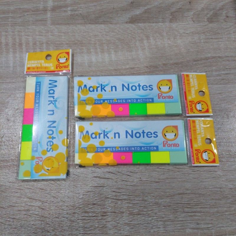 

Mark n Notes Pronto 6 Warna (5x2cm)