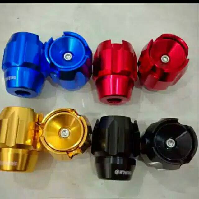 Jalu As Roda Cocok Buat Roda Depan &amp; Roda Belakang Bahan Full Cnc Universal Semua Motor