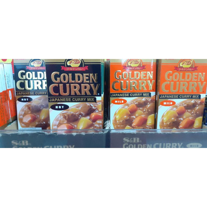 

Golden curry japaneea curry 92gram