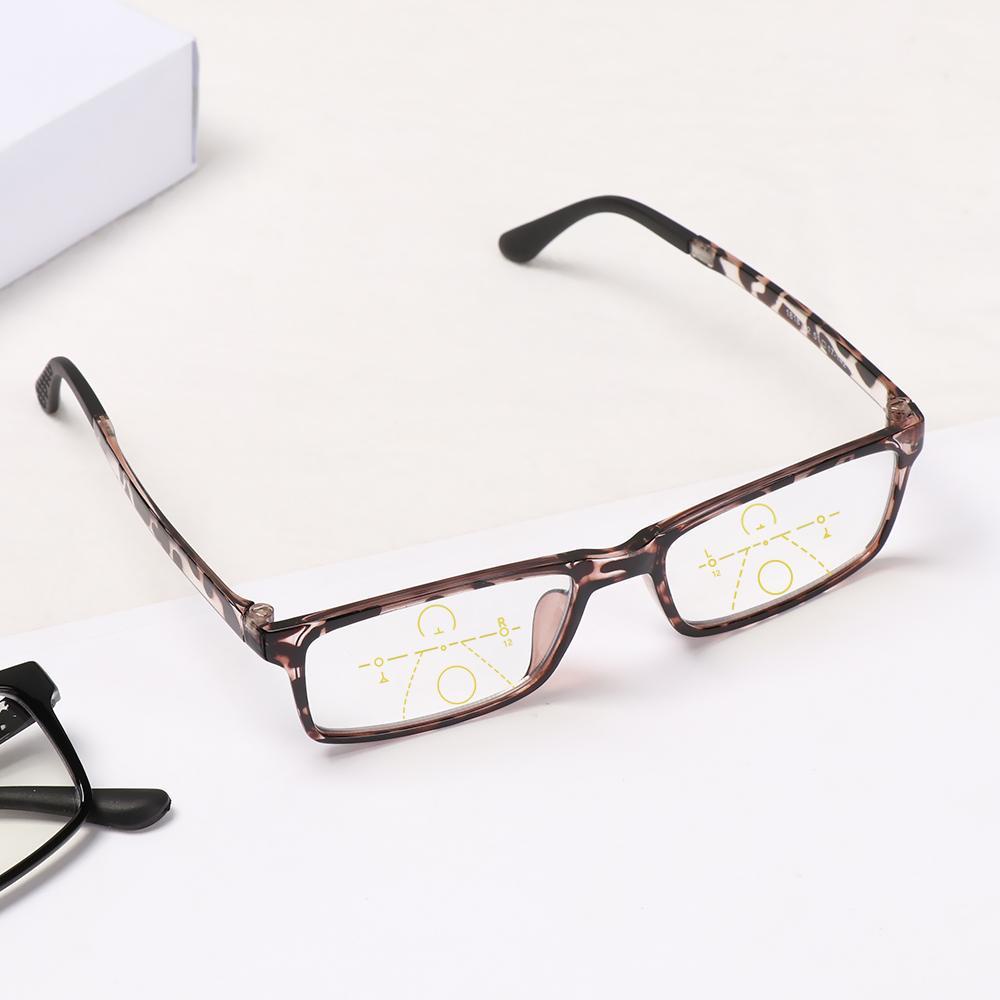 Populer Kacamata Baca Anti blue Light Perlindungan Radiasi UV Anti-blue Rays Multifocal Bifocal Eyeglasses