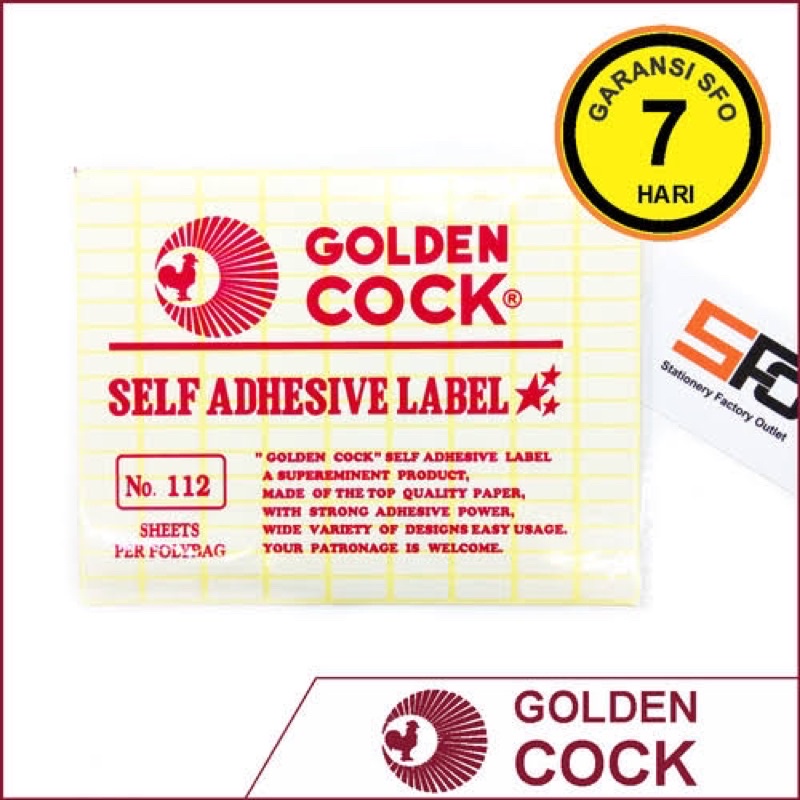 

LABEL KERTAS GOLDEN COOK LABEL UNDANGAN