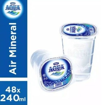 

Aqua gelas 240 ml