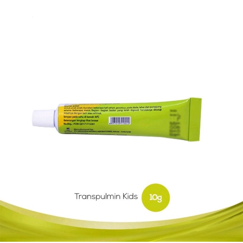 Transpulmin kids balsam 10 gr/ balsam anak