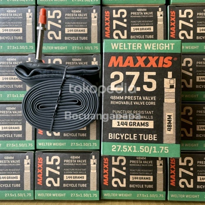 Ban dalam sepeda MTB Maxxis 27.5 x 1.50/1.75 presta FV 48mm