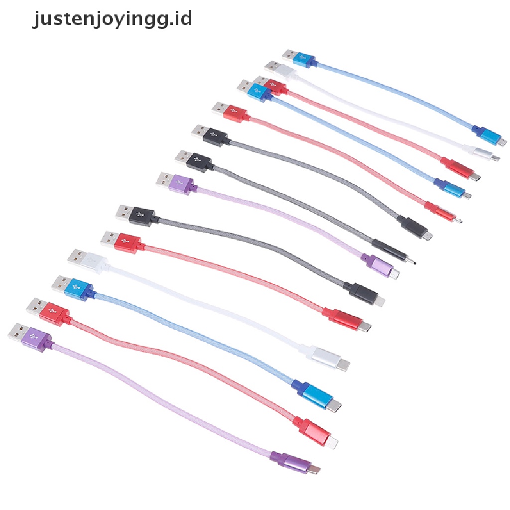 Justenjoyingg.id Kabel data / charger micro USB / type c / lightning Model Kepang