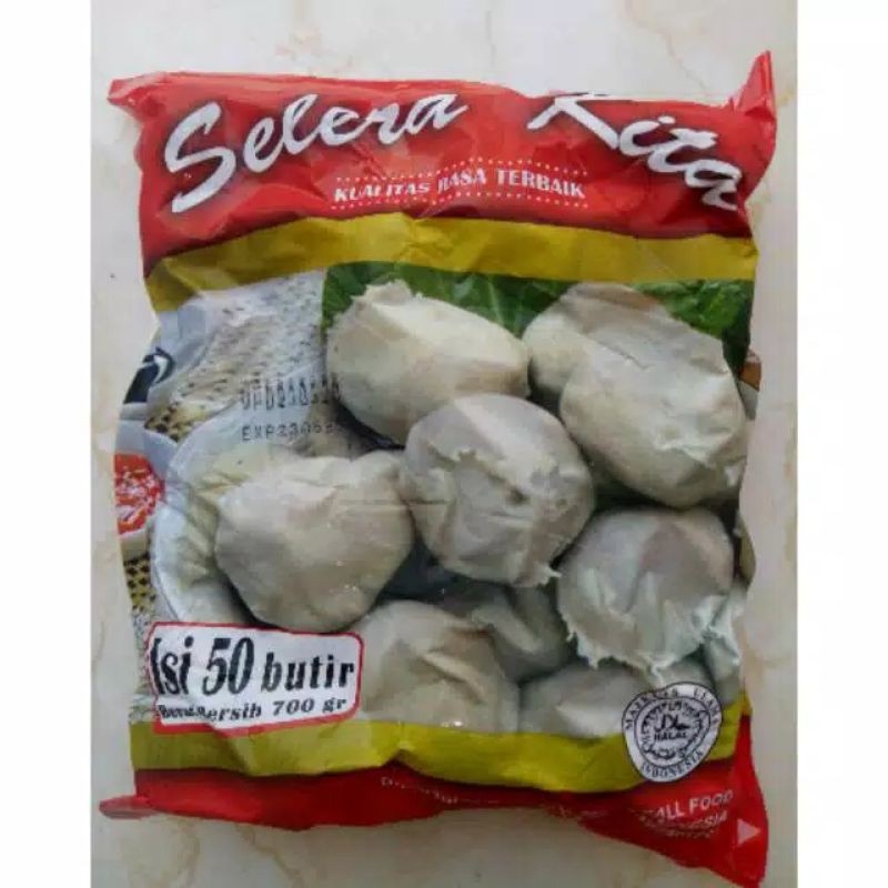 

BAKSO SAPI SELERA KITA ISI 50 BUTIR - TERLARISS