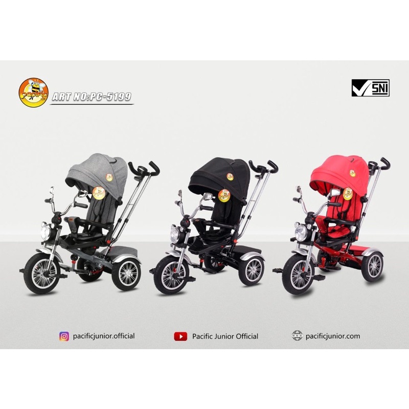 Roda 3 stroller pacific 5199