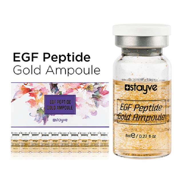 STV EGF Peptide Gold -K- Ampoule BB Glow Anti Wrinkle Sulam Bedak Whitening Aging