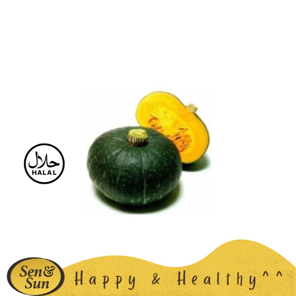 

Sen&Sun Kabocha Hijau 1 buah (1 kg)