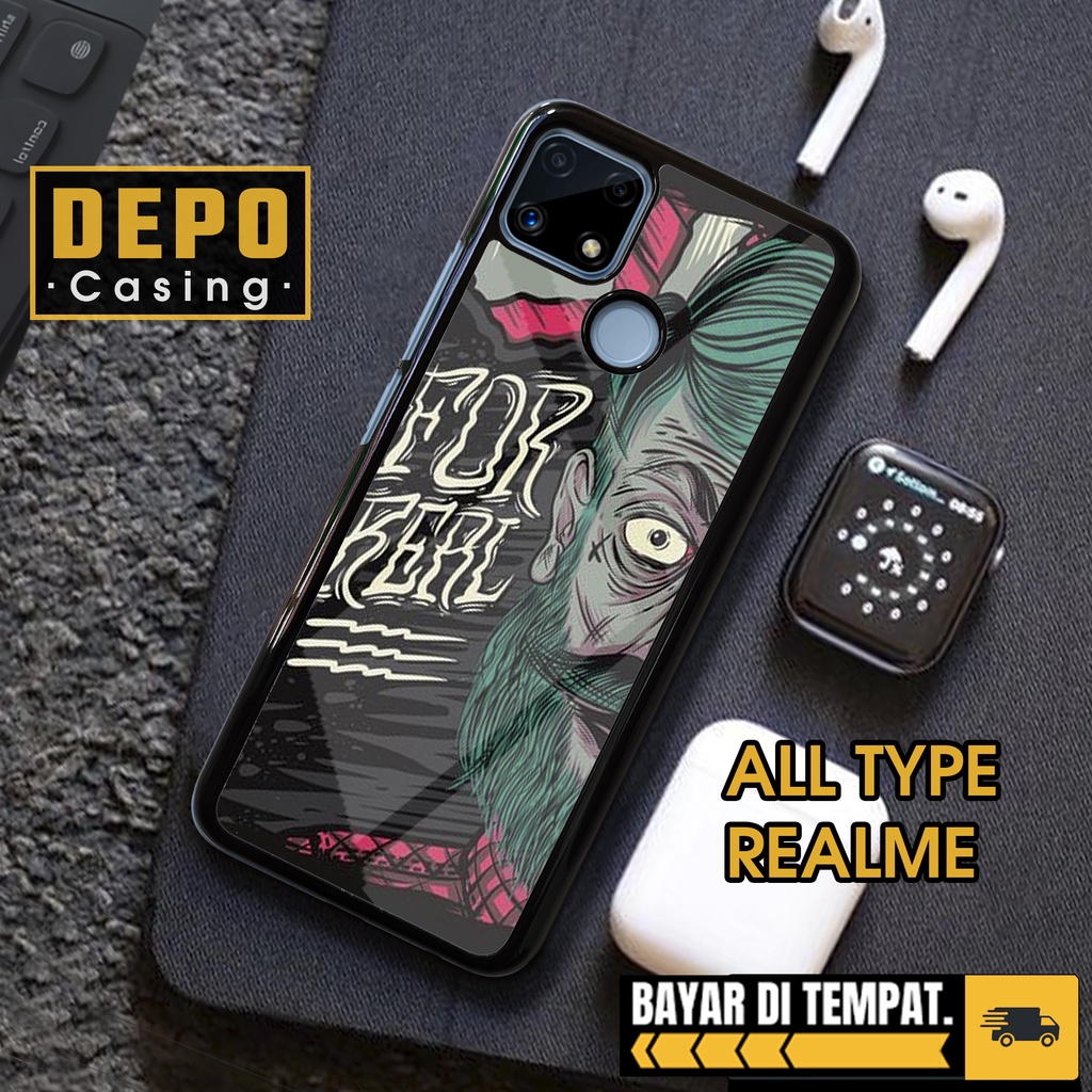 Case Realme C25 C25S Case Hp Realme C25 C25S Premium Glossy Depo Casing [ZOMB] Casing Hp Realme C25 