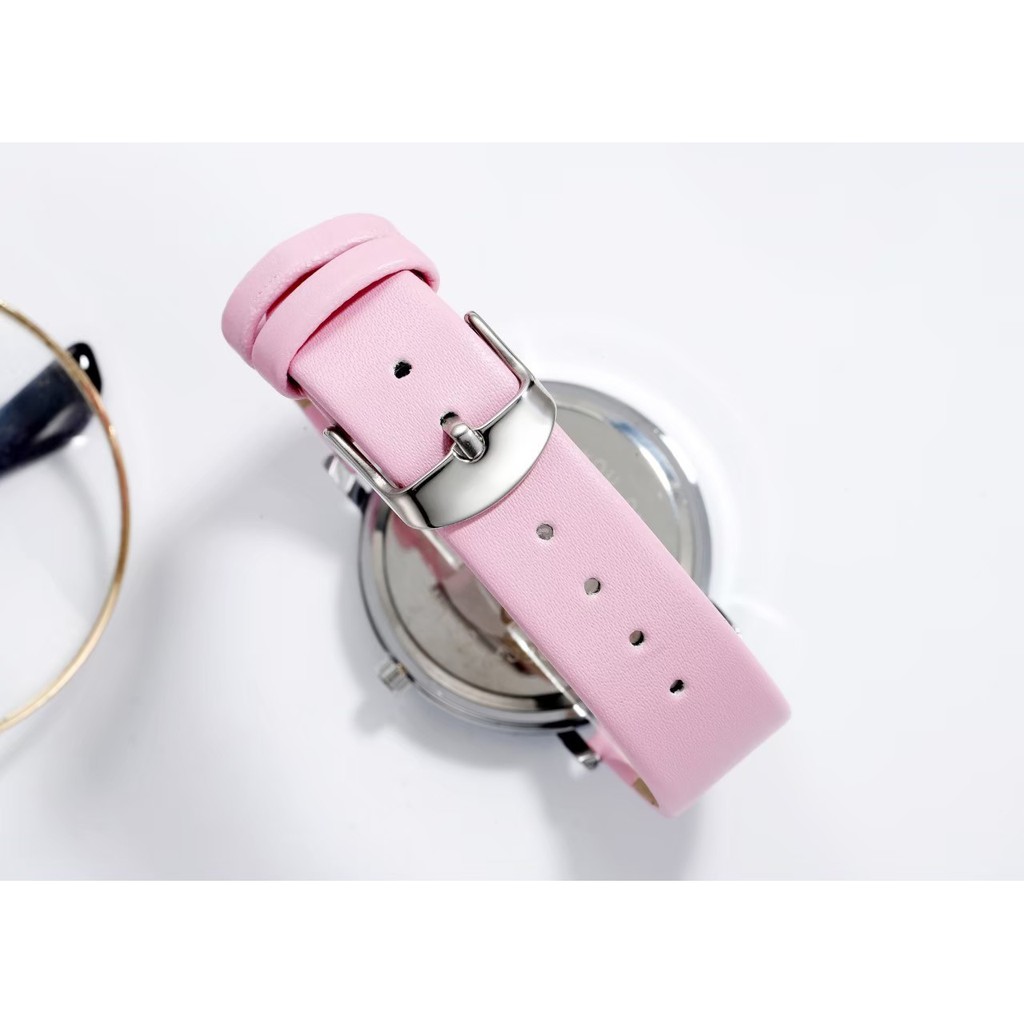 Jam 8123 JIMS HONEY ORIGINAL Jam Tangan Wanita Cewek Keren Analog Elegan Masa Kini Aksesoris Murah-3