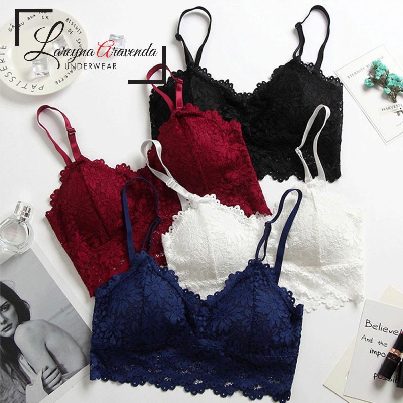 [Dari Jakarta] BH Bra Lace Sexy Tanpa Kawat BH092