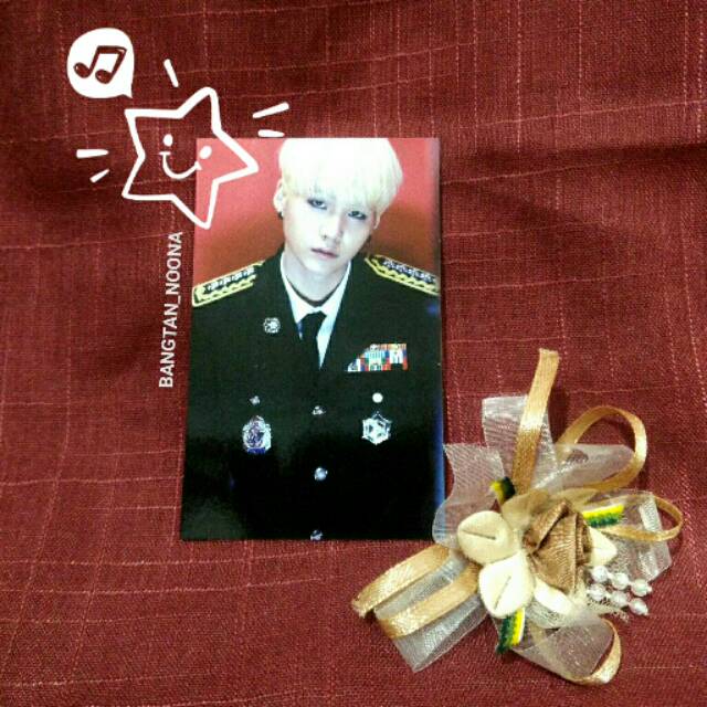 BTS (Bangtan Boys) SUGA DOPE LIMITED MINI PC / PHOTOCARD MIN YOONGI