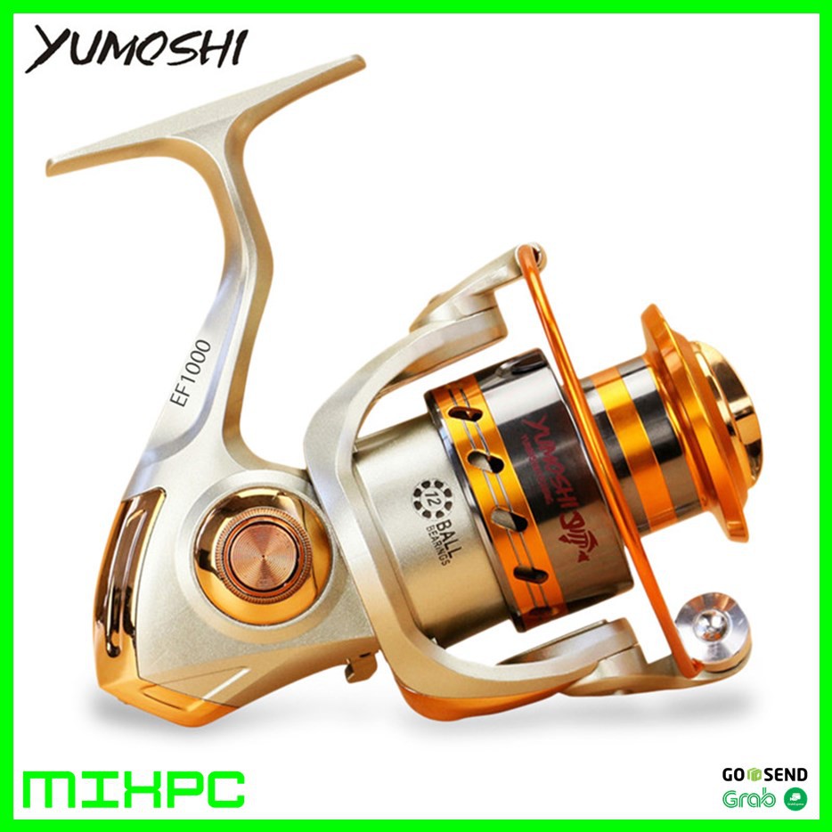 YUMOSHI EF1000 Reel Pancing 12 Ball Bearing