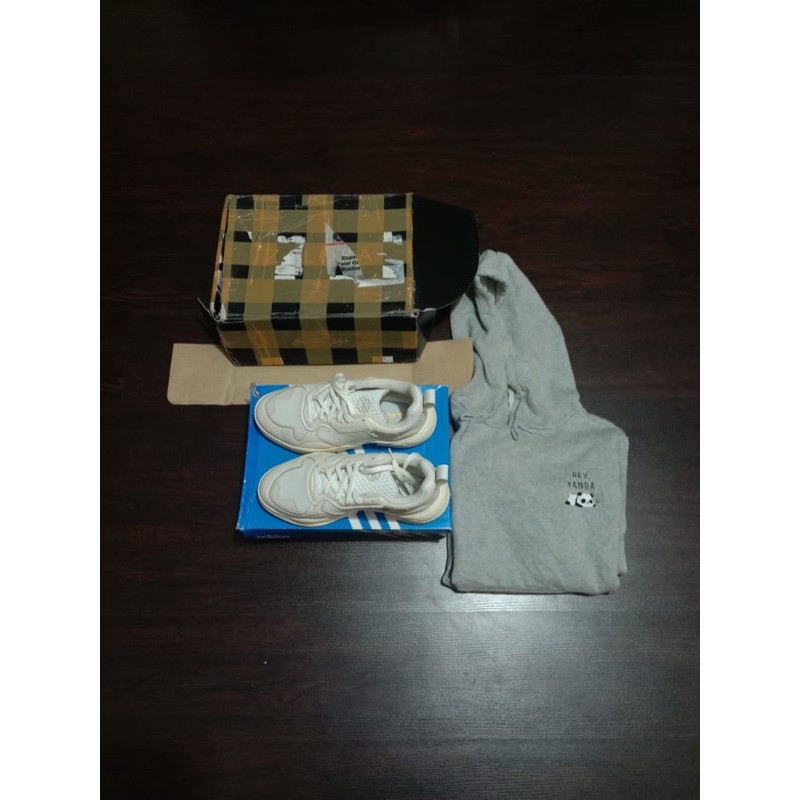 Adidas Supercourt RX & Hoodie Simple