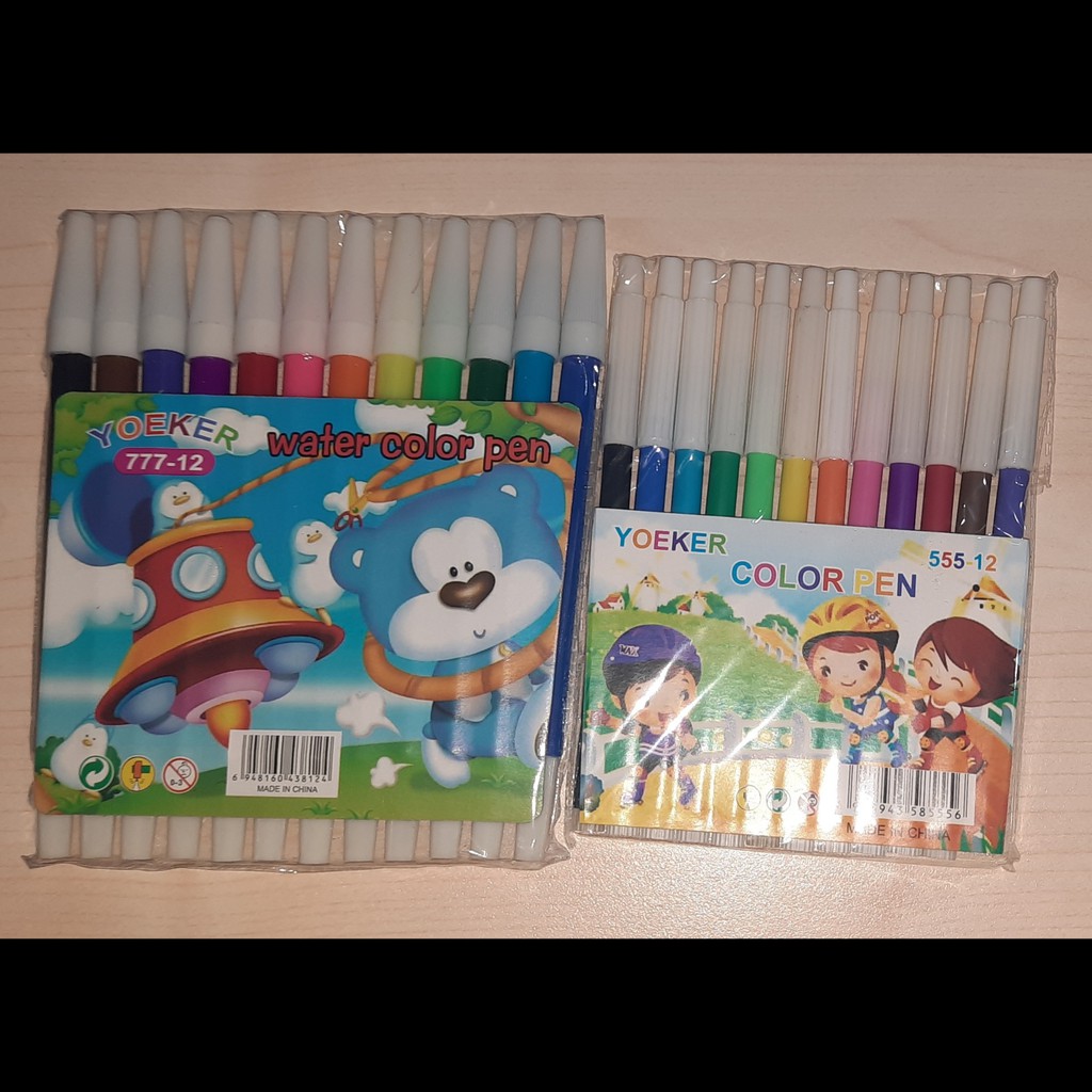

Spidol Yoeker Pendek 12 Warna 555/ AMANDA 828
