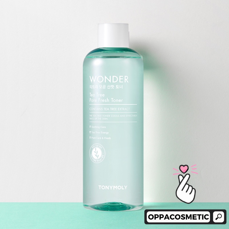 Tony Moly Wonder Tea Tree Pore Fresh Toner 500ml | 300ml