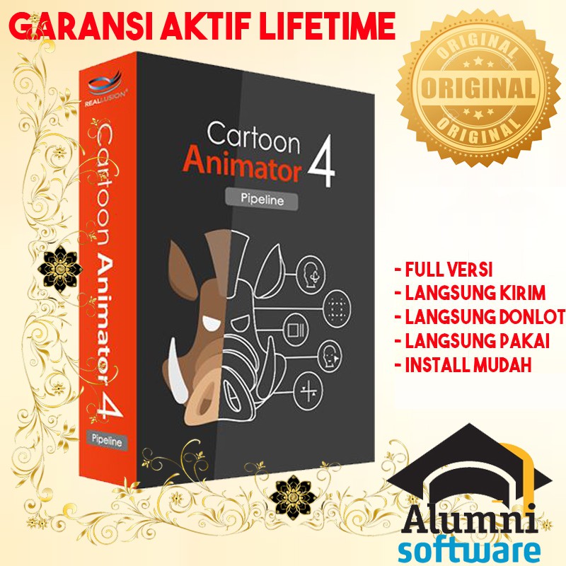 [FULL VERSION] Cartoon Animator 4 LFIETIME Software - GARANSI AKTIVASI