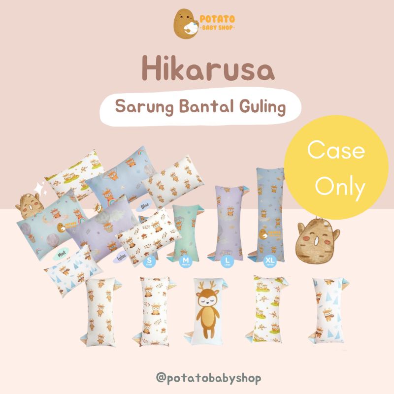 Hikaru Case - Sarung Bantal Guling Hikarusa SMLXL