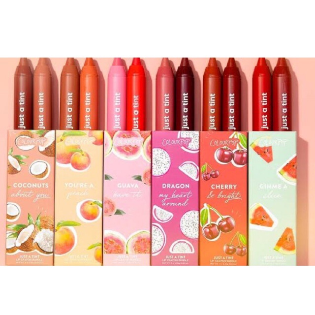 Colourpop Just a Tint Lip Crayon Bundles / Bundle