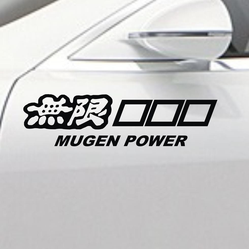 Termurah Sticker Mobil Racing Otomotif Part Mugen Power Variasi Stiker Mobil Balap Keren Stike Shopee Indonesia