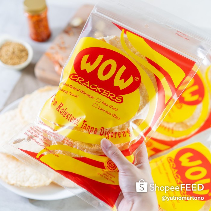 

Kerupuk WOW Paket Beli 4 pack free 1 pack