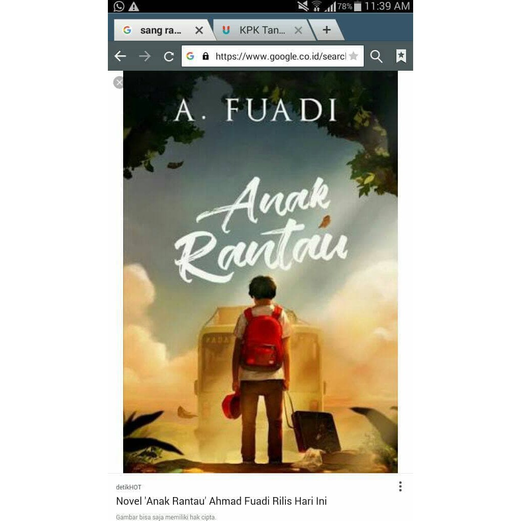 Buku Anak Rantau A Faudi Shopee Indonesia