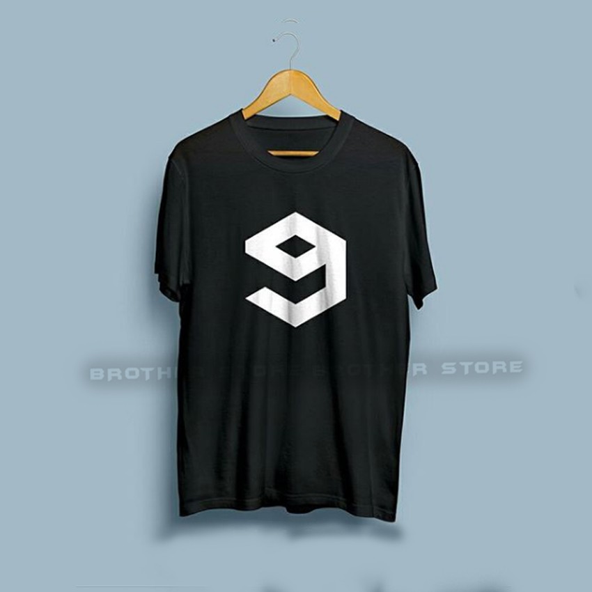 Brother Store Kaos Distro Logo 9GAG White - Black Premium