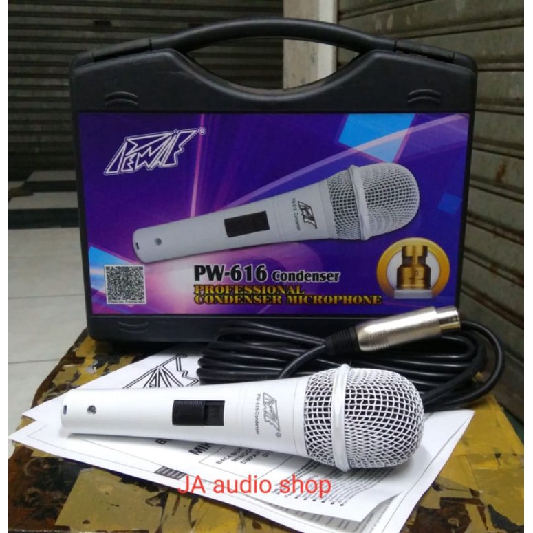 Mic Kabel pewie pw616 || PEWIE PW 616 condensor