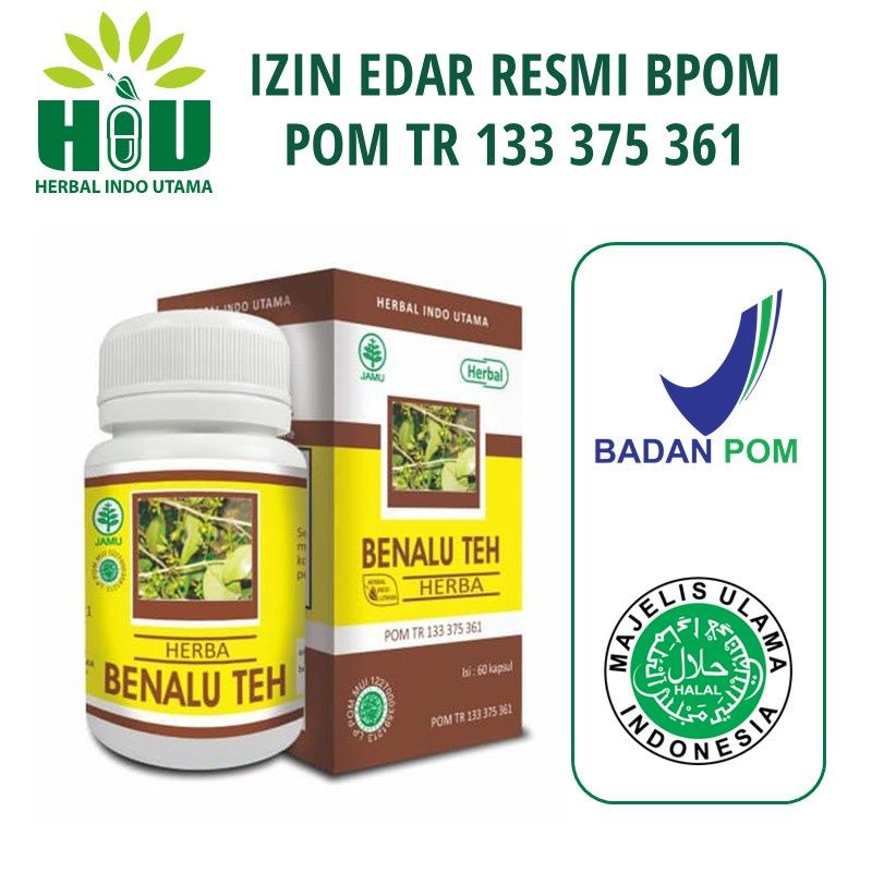 Benalu Teh HIU isi 60 kapsul - Herbal Kapsul Benalu Teh