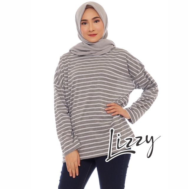 Lizzy - OVERSIZED LONG SLEEVE MISTY