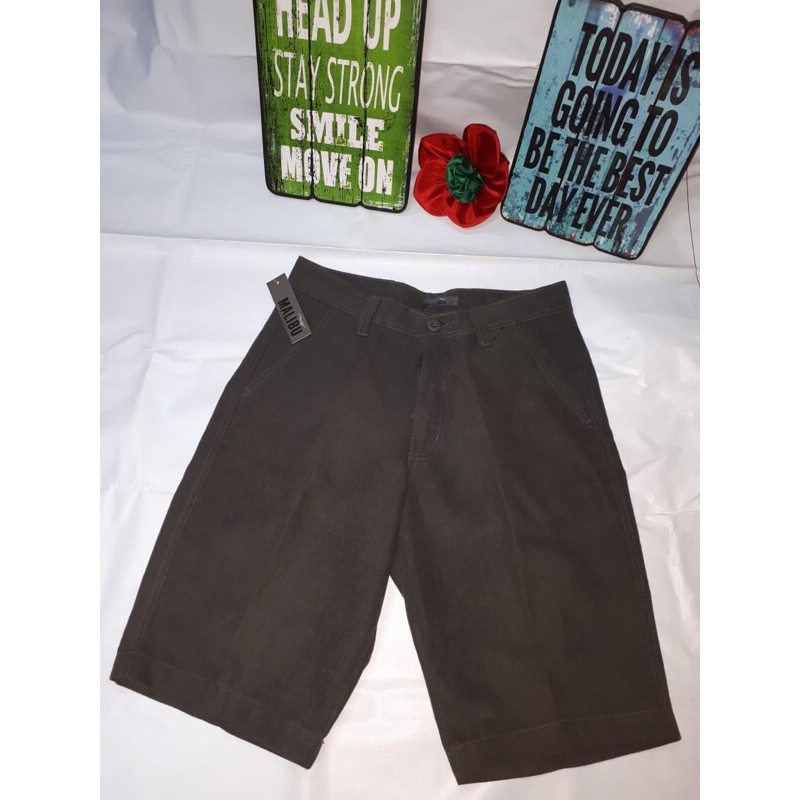 Malibu MS348 - uk S - Celana Pendek Pria - hijau tua