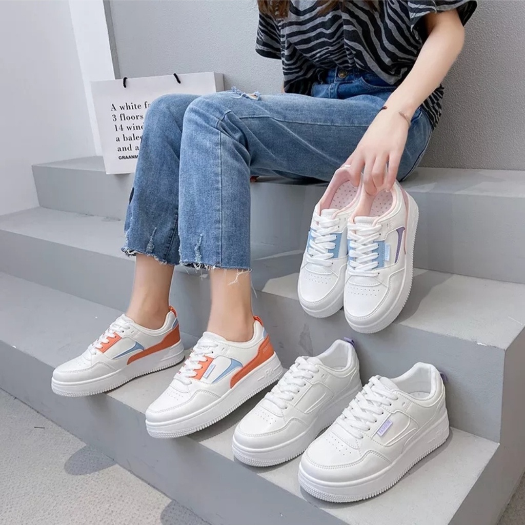 TOKODISNA - SEPATU SNEAKERS KOREA WANITA FASHION FIR-3