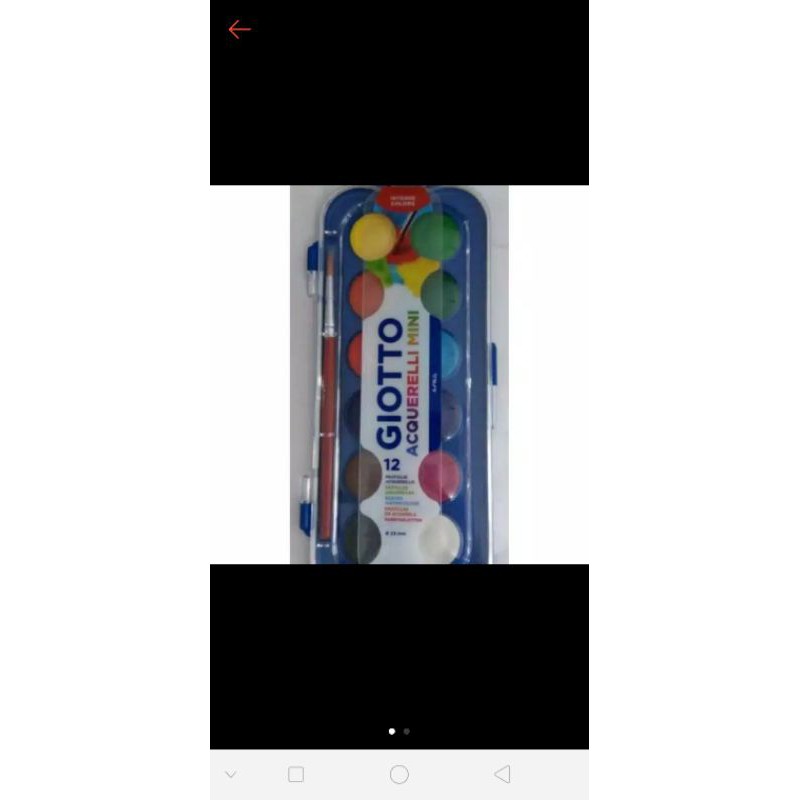 

GIOTTO cat air kering isi 12