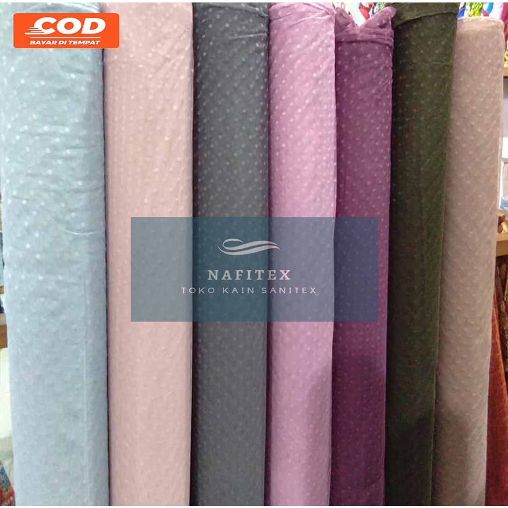 Kain Tile Dot/Tile Polkadot/Tulle Dot/Tulle Doty/ Tile Dott/Tulle Dott/Bahan gamis, Rok Tutu
