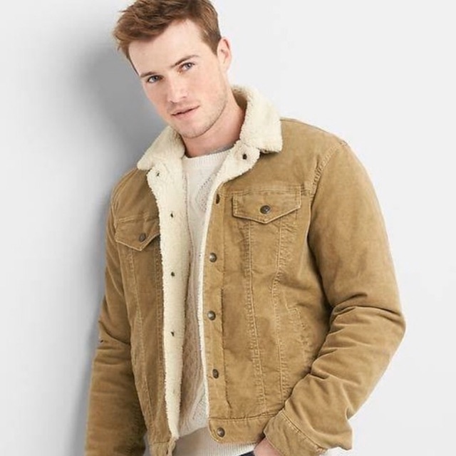 gap brown corduroy jacket