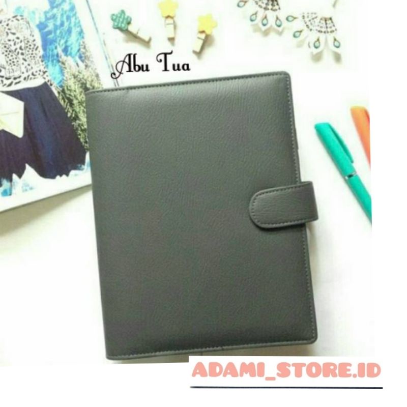 

Binder ready polos 20 ring (A5) dan 26 ring (B5)