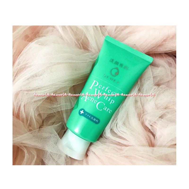 Senka Perfect Whip 100gr Acne Care Sabun Muka Senka Hijau Untuk Kulit Berjerawat Jerawat 100 gram