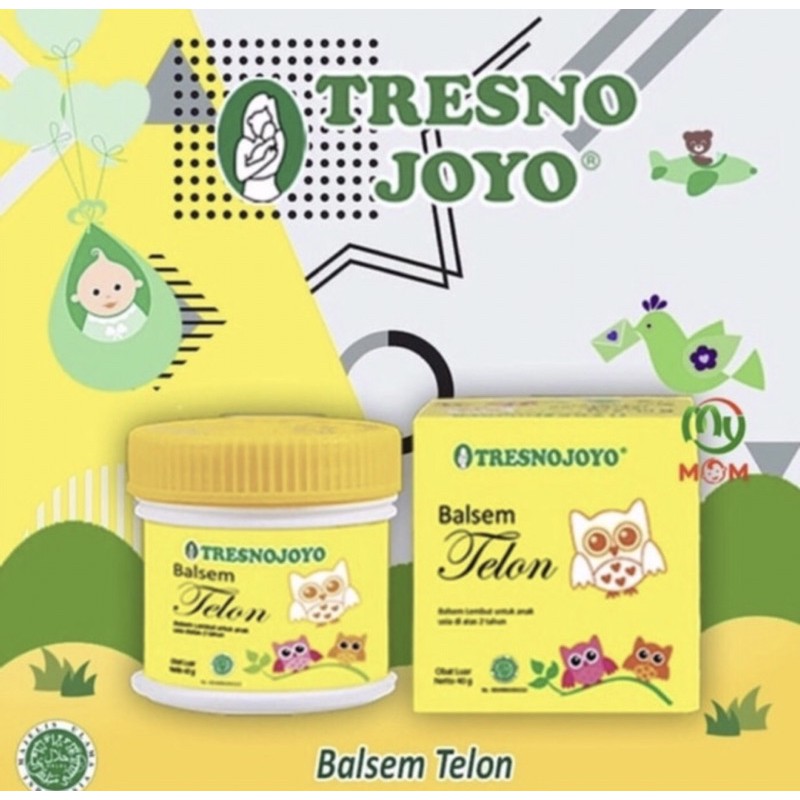 Balsem telon tresno joyo ( menghangatkan &amp; meredakan pilek bayi )