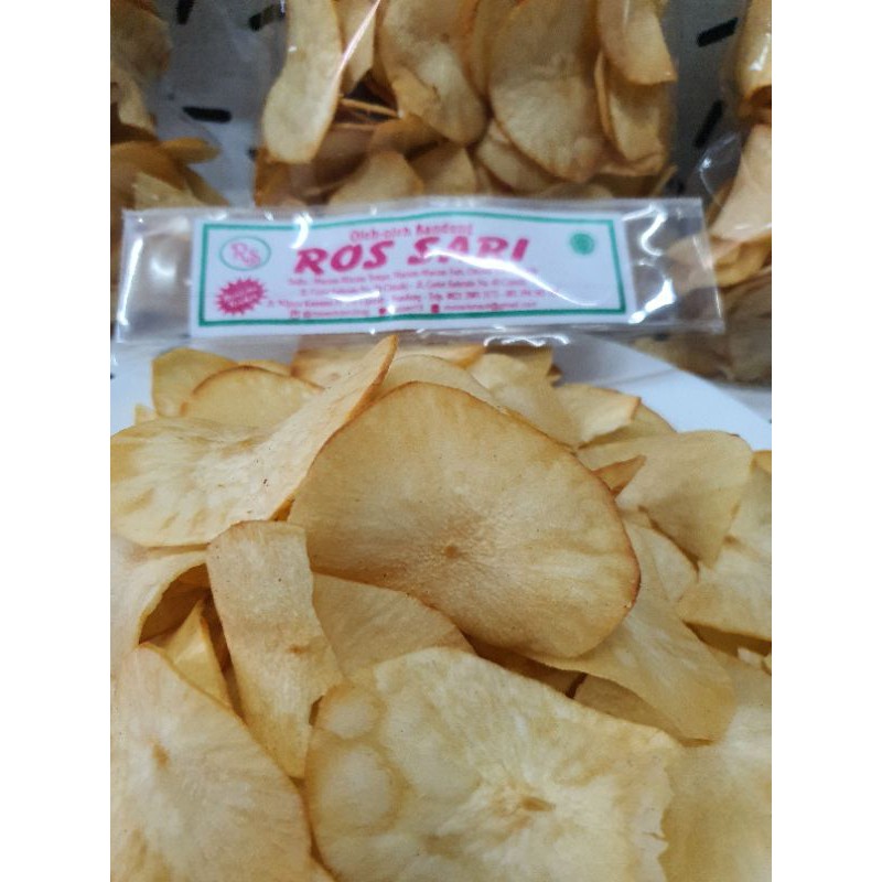 Keripik Singkong Original 250Gr Oleh Oleh Bandung